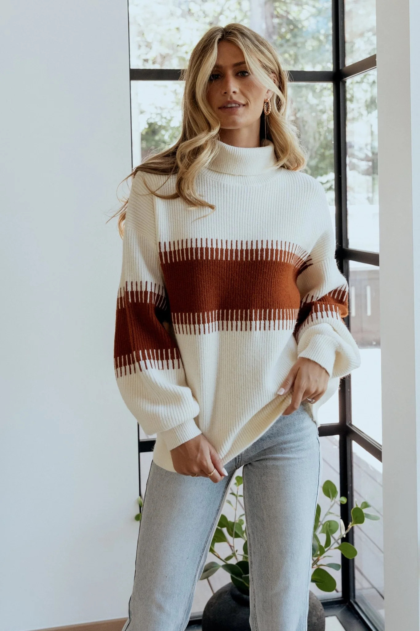 Antonov Turtle Neck Sweater | Cream + Spice | Baltic Born