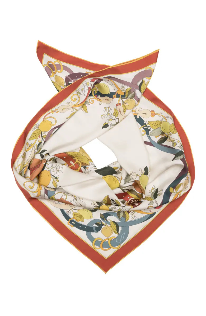 Anthea - Hand Rolled Silk Foulard for Women | Nordstrom