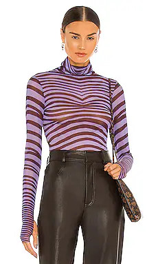 AFRM Zadie Top in Violet Wave from Revolve.com | Revolve Clothing (Global)