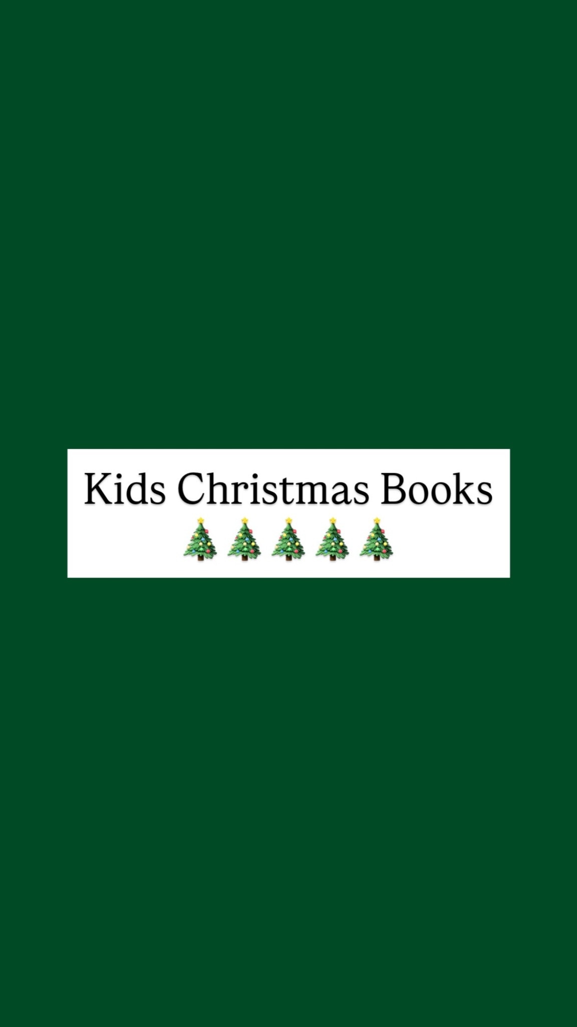 Our family favorite holiday books! 📚 🎄🎅🏻