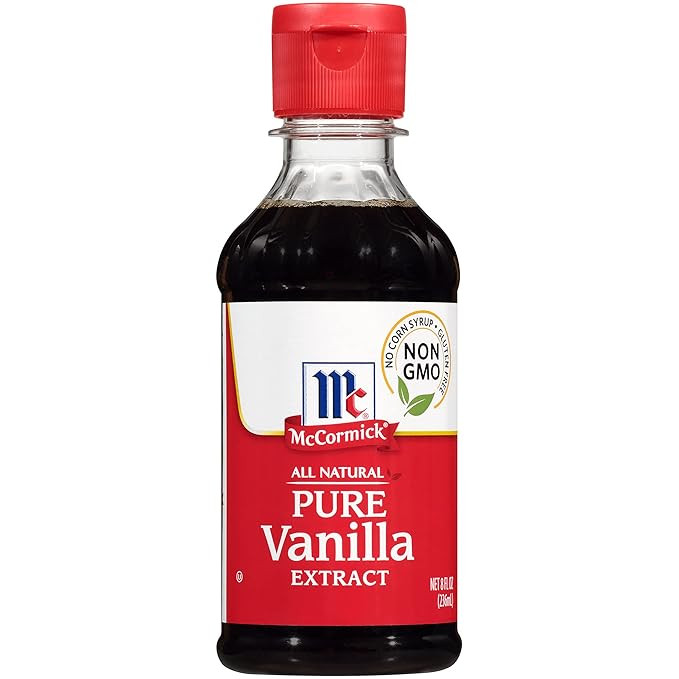 McCormick All Natural Pure Vanilla Extract (Made with Madagascar Vanilla Beans), 8 fl oz | Amazon (US)