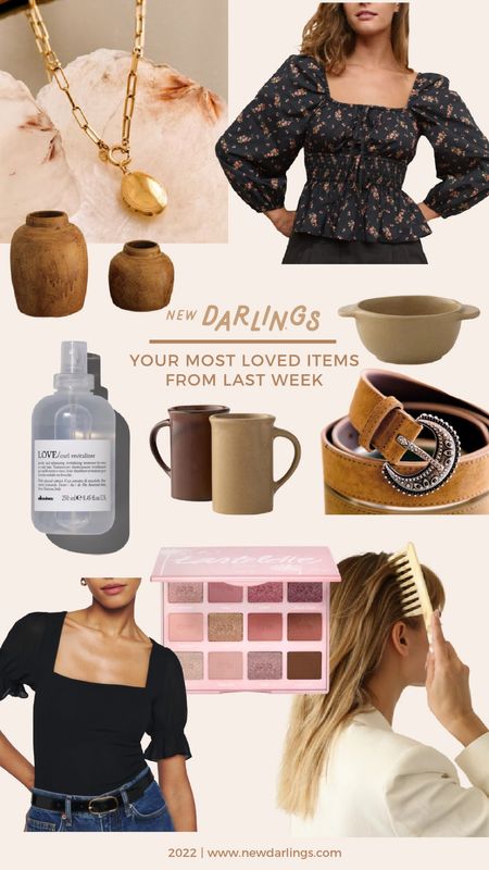 Weekly favorites - feminine tops - Christy dawn sustainable clothing - curly hair products - neutral home decor 

#LTKFind #LTKunder100 #LTKbeauty