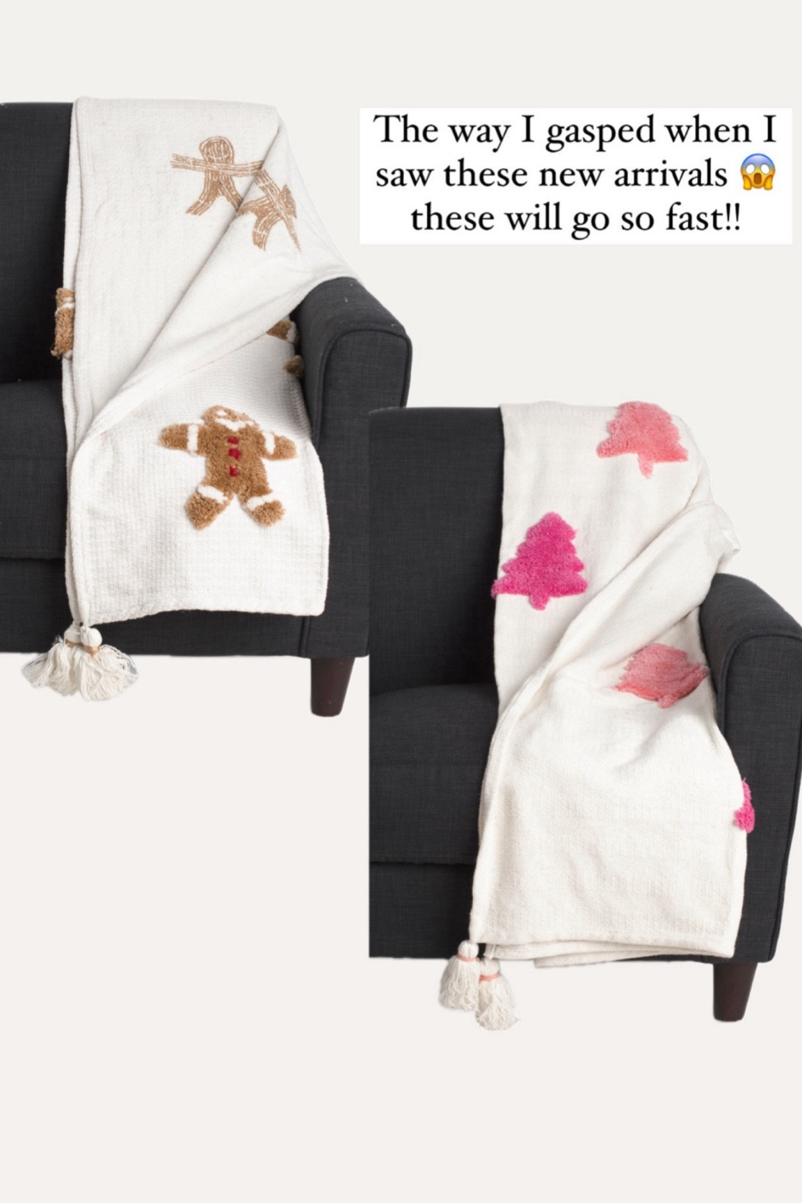 Tj maxx gingerbread throw. Gingerbread blanket. T.J. Maxx pink Christmas tree blanket 



#LTKFindsUnder50 #LTKHome #LTKSeasonal