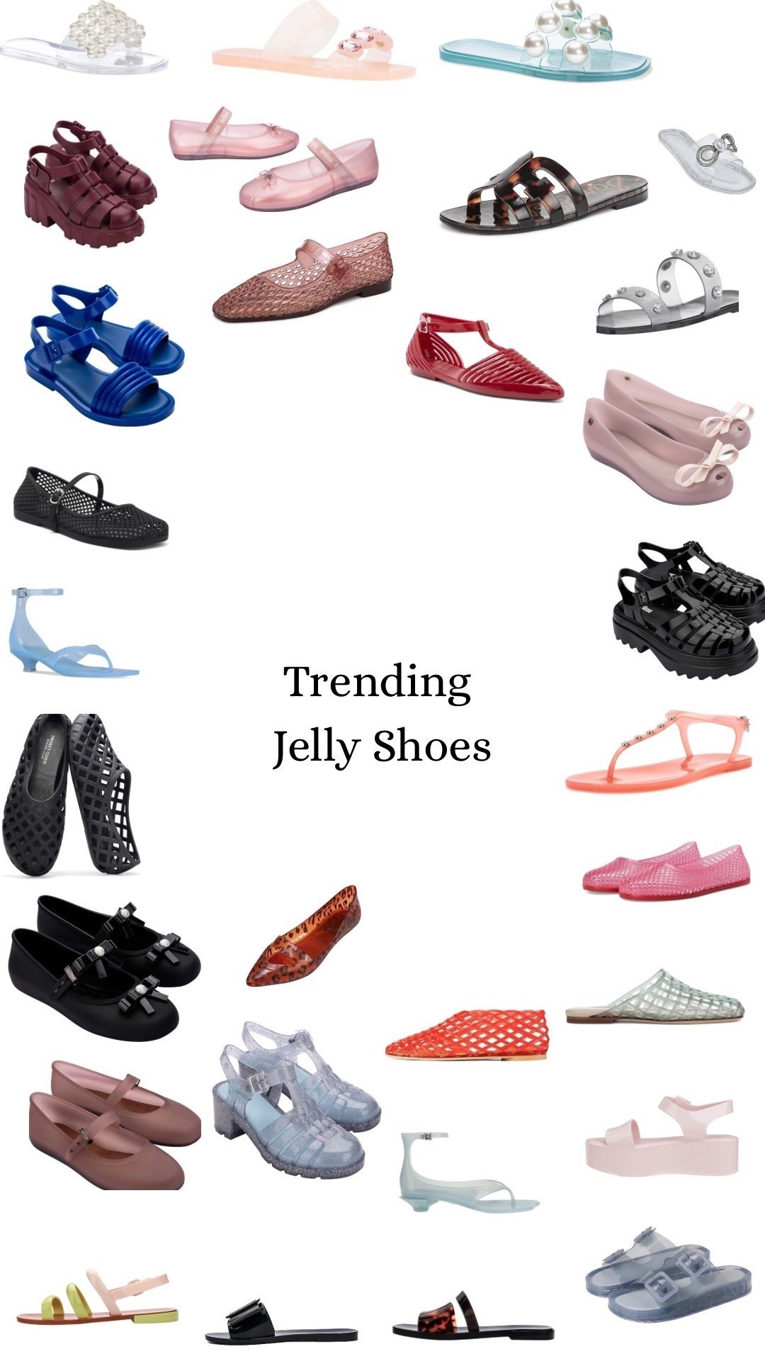 Keep yourself trending with the Jelly Shoe trend.

#LTKStyleTip #LTKSummerEdit #LTKShoeCrush