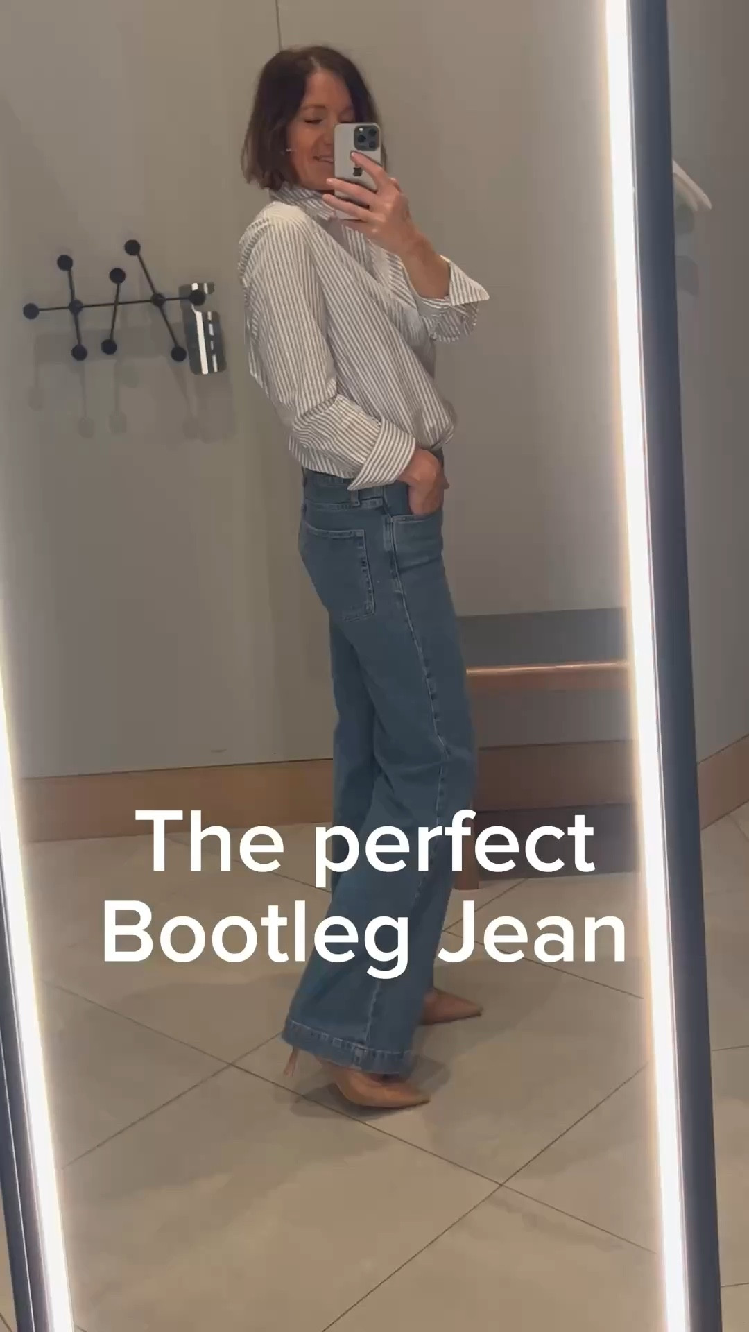 On the hunt for the perfect jeans? 👖✨ These are honestly so good — the fit, the length, and that little bit of stretch for all-day comfort 🙌

Styled with a classic striped shirt and a soft blue jumper for an easy, everyday look 💙

For reference, I’m a UK size 12 and wearing a size 12.

#perfectjeans #jeansfit #denimstyle #everydayoutfit #casualstyle #ukfashion #highstreetstyle #outfitinspo #styleover30 #effortlessstyle #wardrobestaples #springstyle #ootd #realoutfit #fashionreels

#LTKuk #LTKover50style #LTKjeans