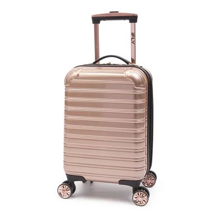 iFLY Hardside Kids Fibertech Luggage 16", Rose Gold | Walmart (US)