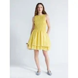 Free Assembly Women's and Women's Plus Smocked Cotton Sleeveless Mini Dress, Sizes XS-4X | Walmart (US)