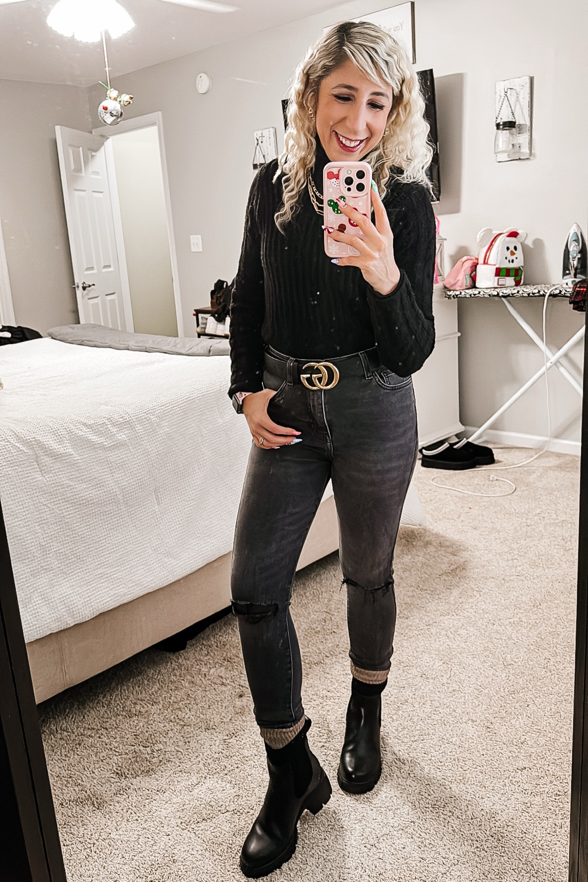 Girls day in the city 🏙️ 

My sweater sold out in the black 😭 but I loved it so much I bought in two colors so I linked my other fav! 🥰

#LTKSeasonal #LTKStyleTip #LTKHoliday