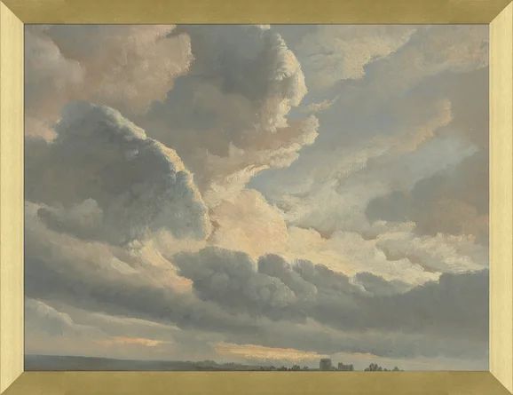 Birch Lane™ 'Cumulonimbus Clouds' Framed Print | Wayfair | Wayfair North America