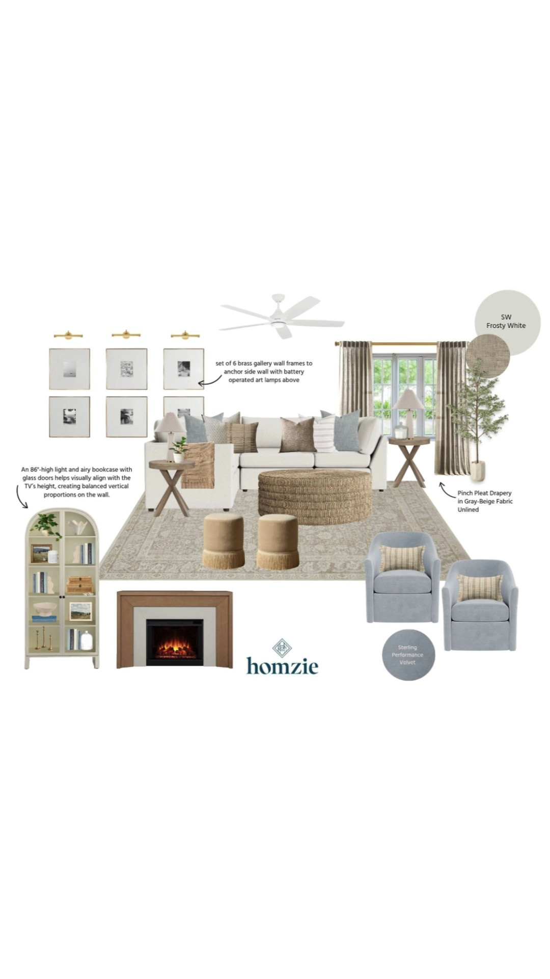 Coastal living room design featuring woven circle coffee table, rug, swivel chairs, decorative bowls, accent pillows, curtains, decor, etc.

#LTKHome #LTKFinds #LTKFavorites #HomeStyleDaily 

 #LTKHome