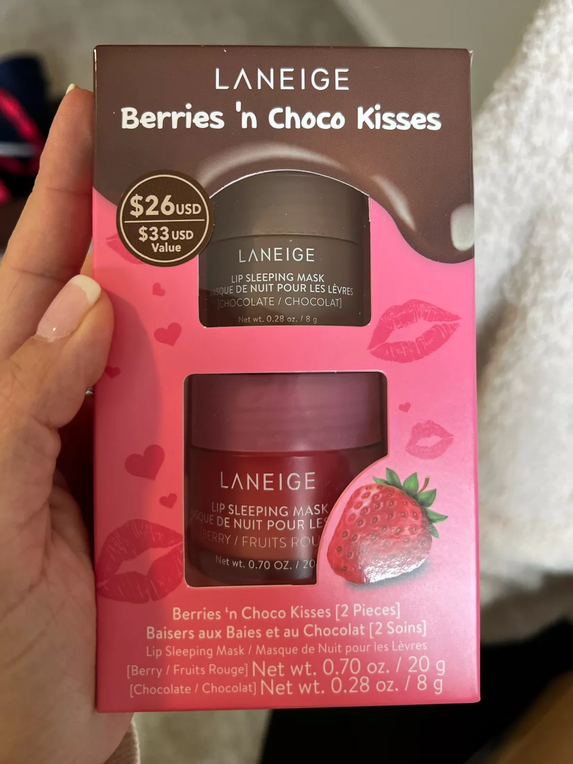 Berries' N Choco Kisses Set – LANEIGE