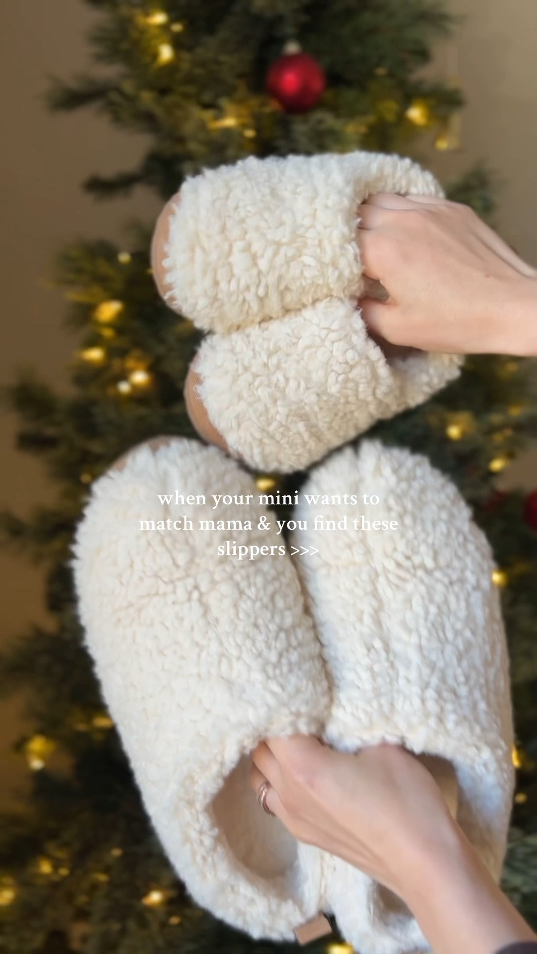 Target slippers for moms, toddlers, little kids and big kids! Great Christmas gift to match your little, mommy and me outfit 

#LTKKids #LTKFamily #LTKHoliday