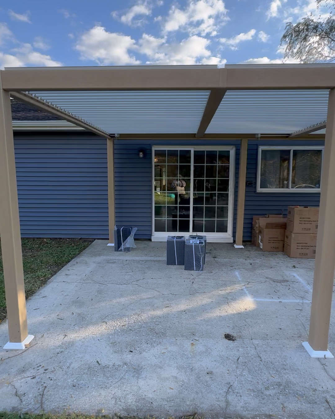 I love that I can open and close my pergola top! @Wayfair 

#LTKSaleAlert #LTKHome