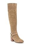 Marc Fisher Editer Over-The-Knee Suede Boot 7 B (M) | Amazon (US)
