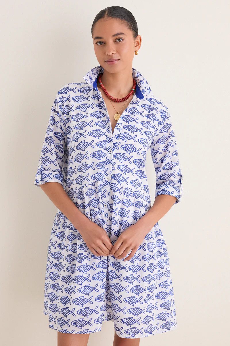 Blue Coi Deauville Short Dress | Tuckernuck (US)