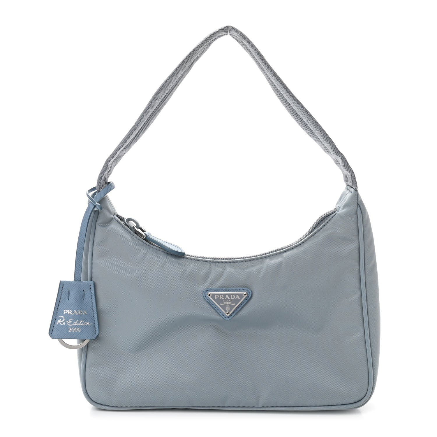 PRADA Tessuto Nylon Mini Re-Edition 2000 Bag Astrale | FASHIONPHILE | Fashionphile