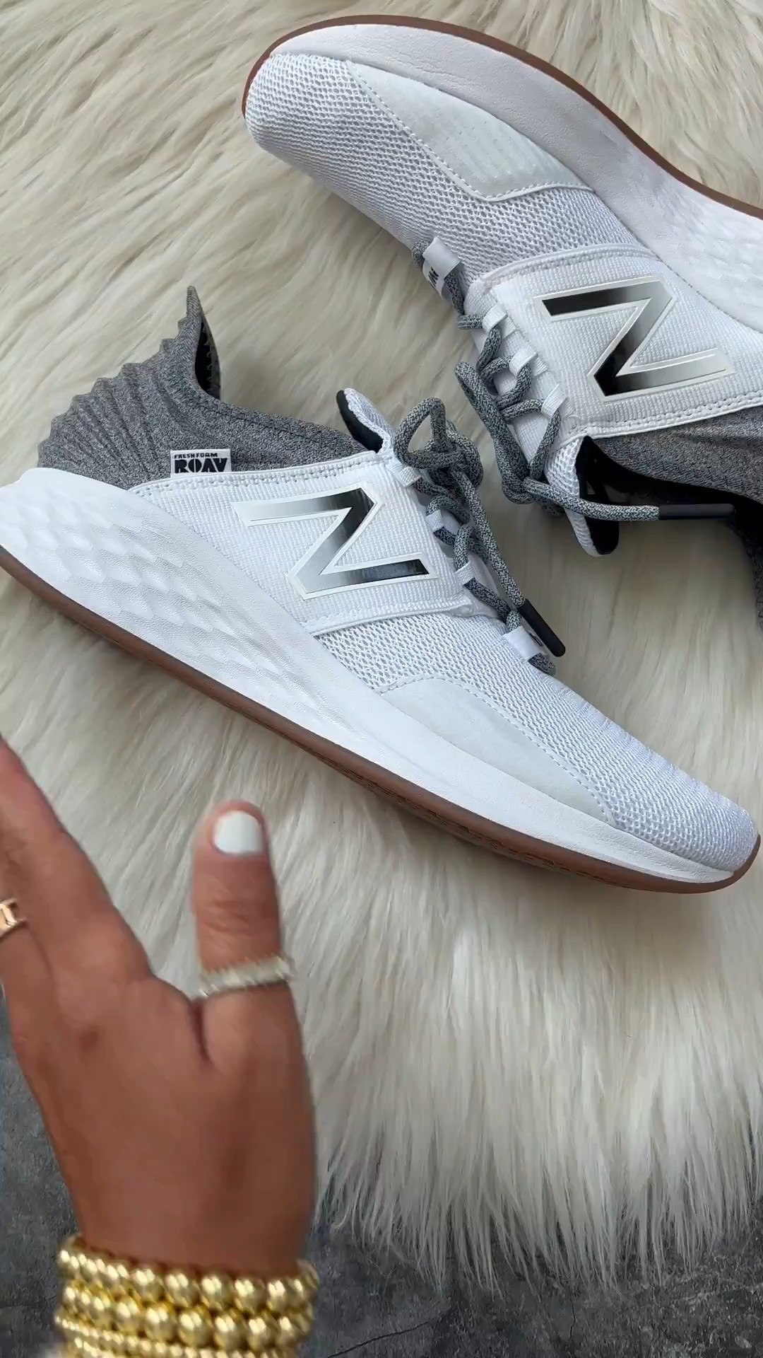 New balance fresh foam sneaker now on sale for $50 or buy one get one 50% off. Runs true to size 