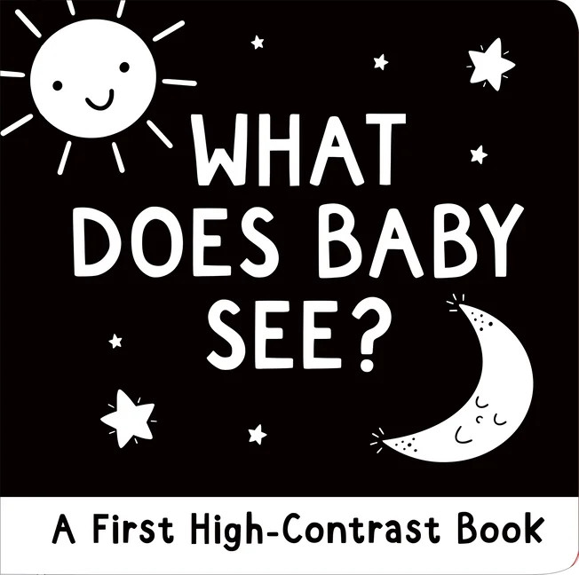 What Does Baby See?: A First High-Contrast Board Book -- Simon Abbott | Walmart (US)