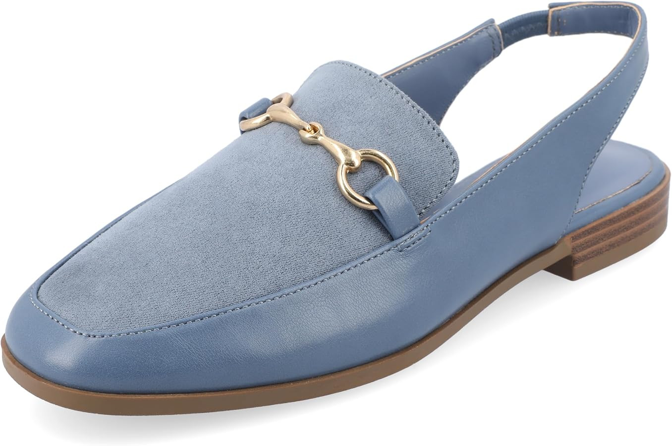 Journee Collection Women's Lainey Slingback Loafer Flats | Amazon (US)