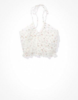 AE Cinched Halter Top | American Eagle Outfitters (US & CA)