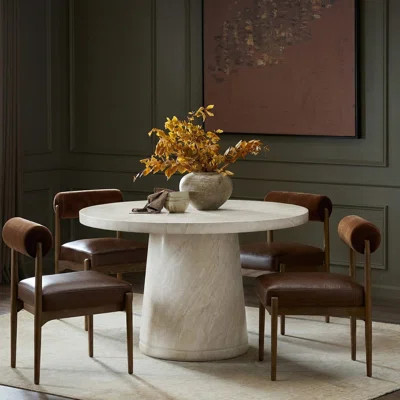 Watterson Modern 49"W Concrete Top Dining Table | Wayfair North America