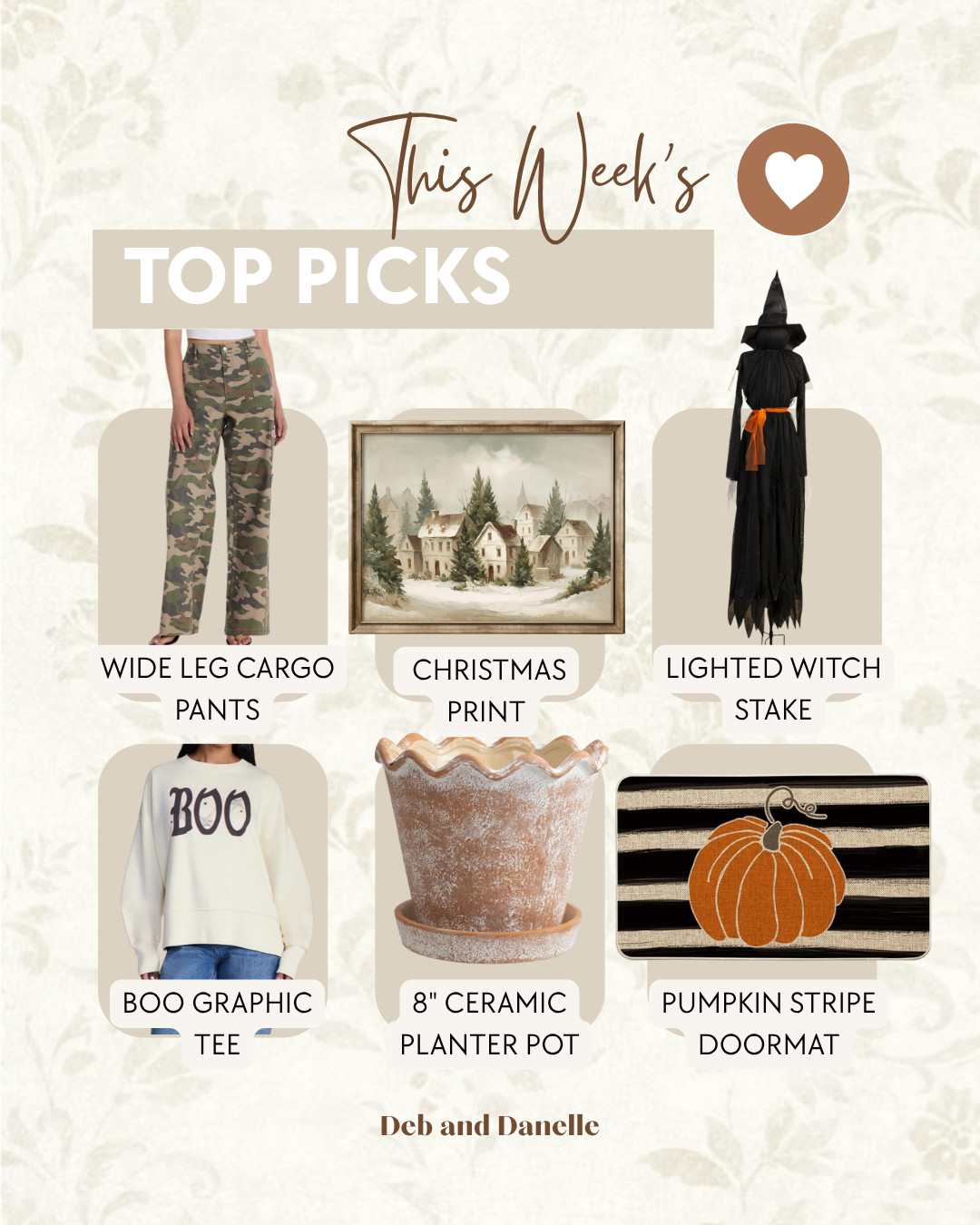 Our most-loved products of the week include Fall fashion staples from Walmart, Halloween outdoor decor, and a Christmas print.  

 #LTKSeasonal #LTKHome #LTKMidsize