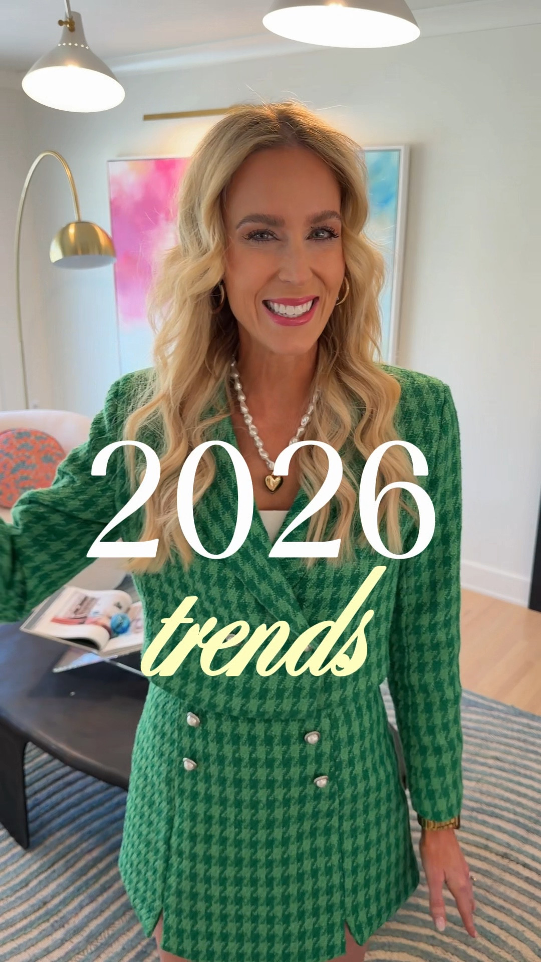 2026 trends! What you can expect this year: color trends, polka dots, scarves, asymmetrical lace tops, and more! 