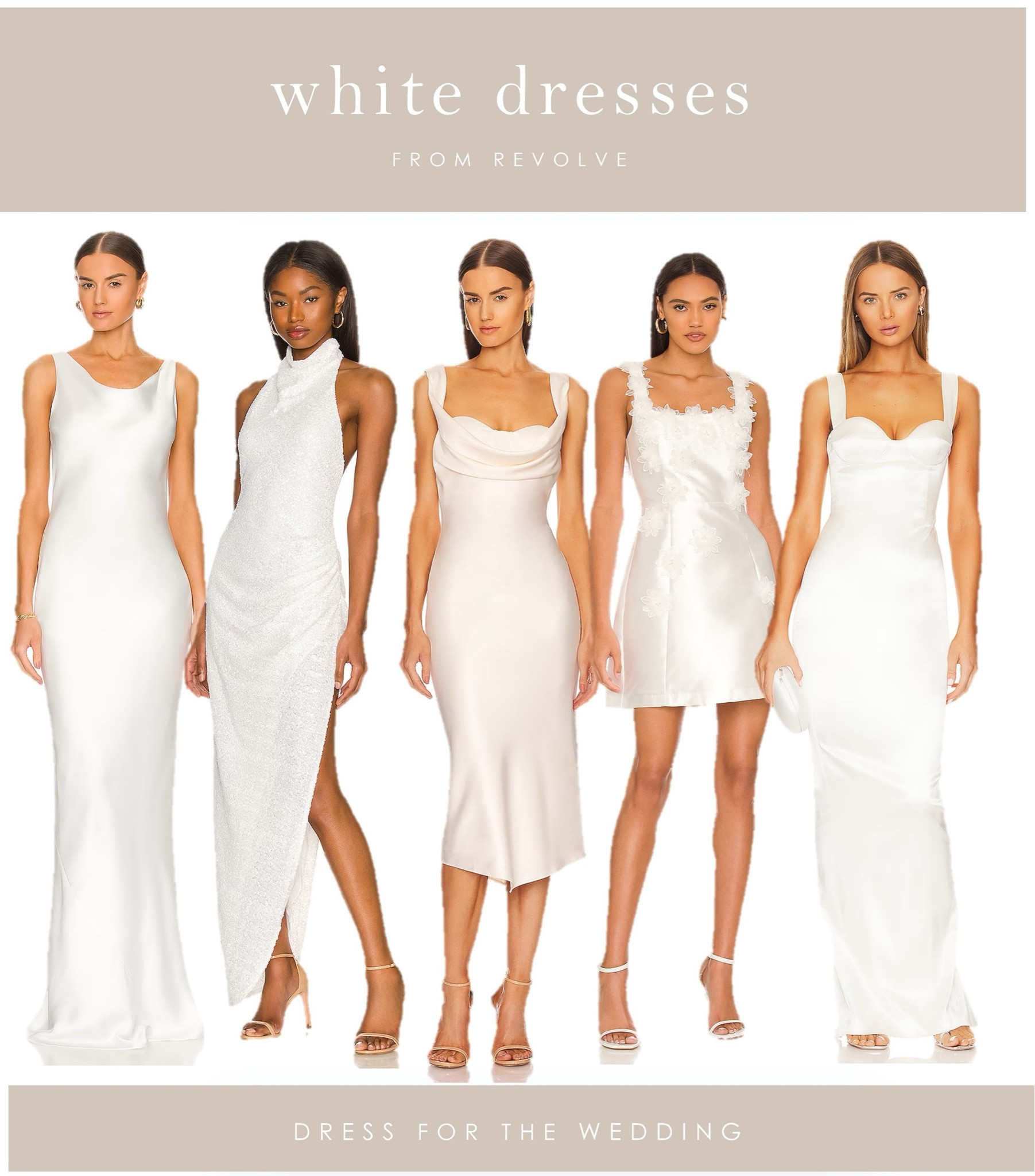 Engagement party dresses
Simple wedding dresses 
White cocktail dress
White satin dress
White midi dress
Beach wedding dress 
Bride to be dress
Simple ceremony dress
Second look wedding dress
Revolve dresses 
Vow renewal dress 
Bridal shower dress 
Rehearsal dinner dress 


#LTKmidsize #LTKparties #LTKwedding