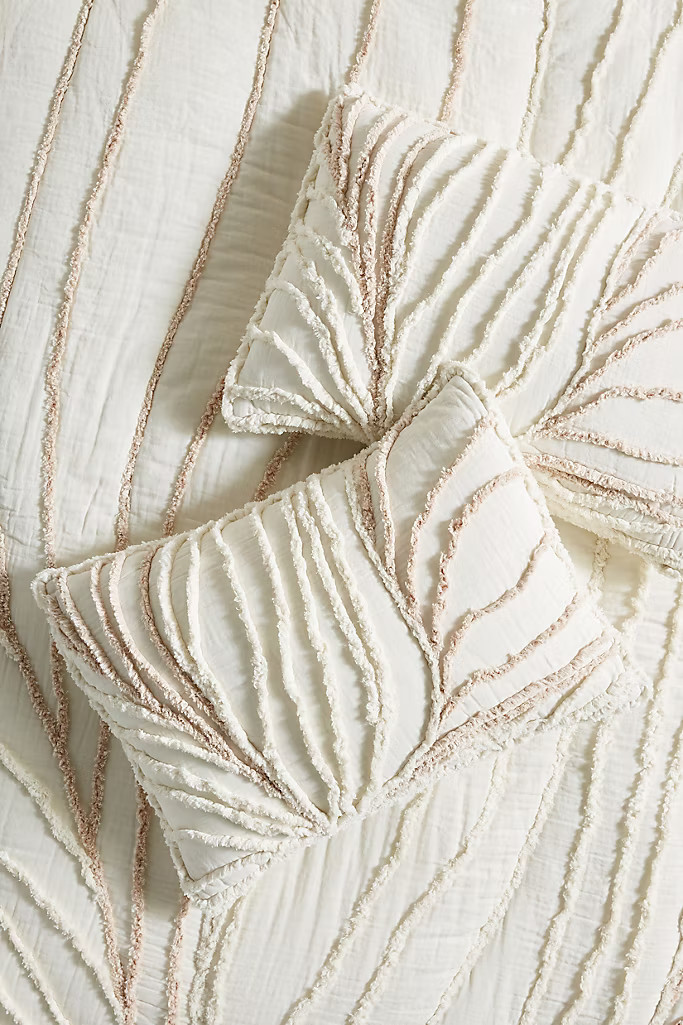 Cozy Tufted Milo Shams, Set of 2 | Anthropologie (US)