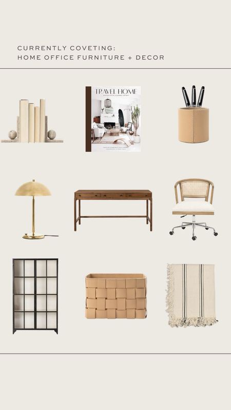 Currently Coveting: Home Office Furniture + Decor

#LTKhome