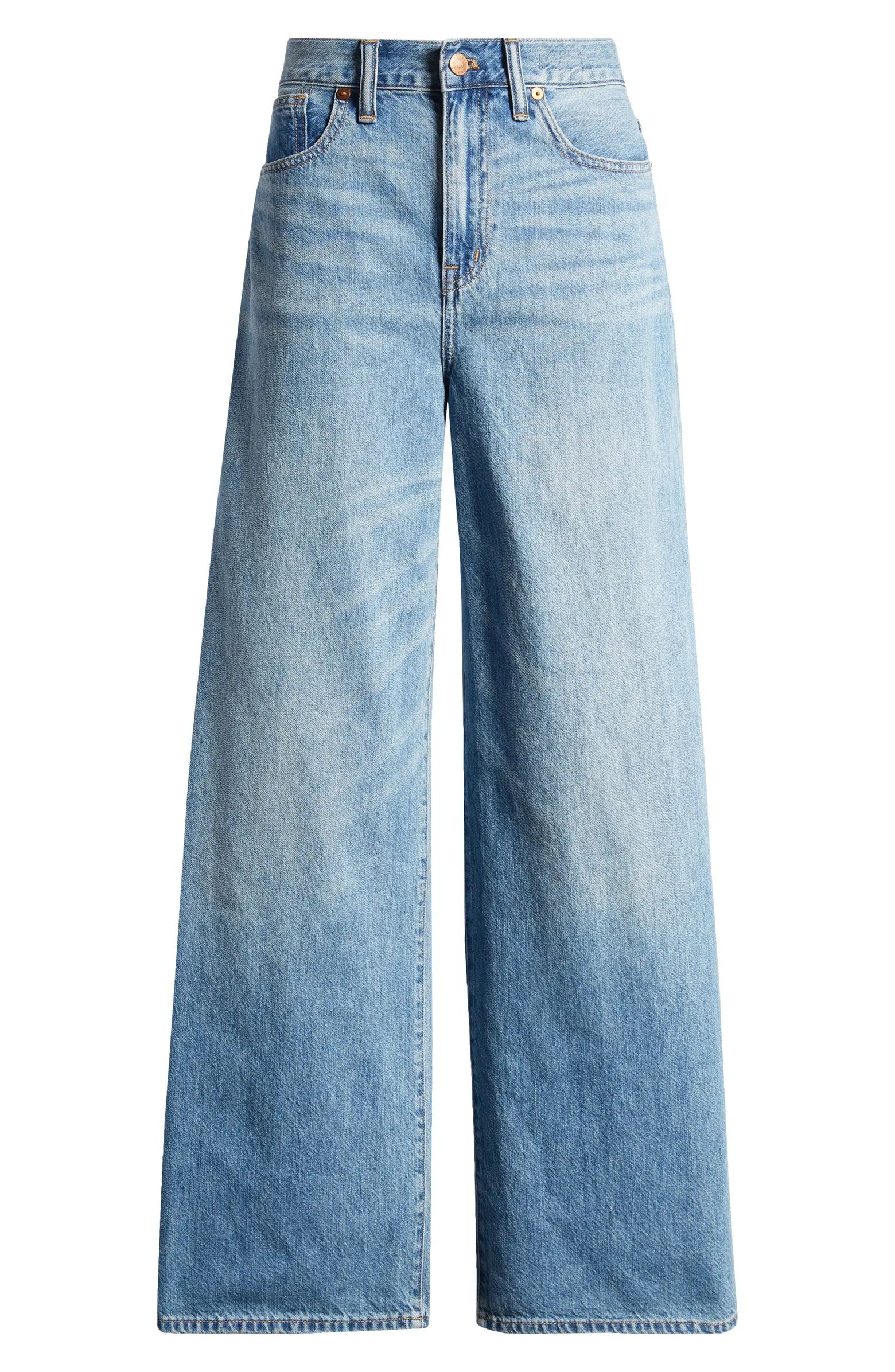 Madewell Super Wide Leg Jeans | Nordstrom | Nordstrom