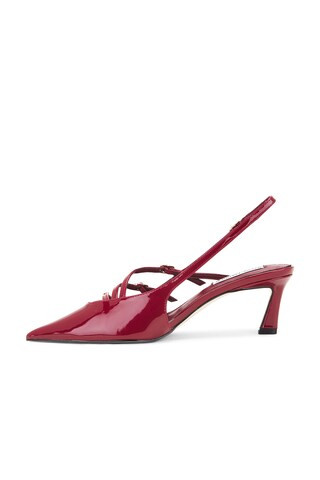 Liana Sling Back in Wine Patent | Revolve Clothing (Global)