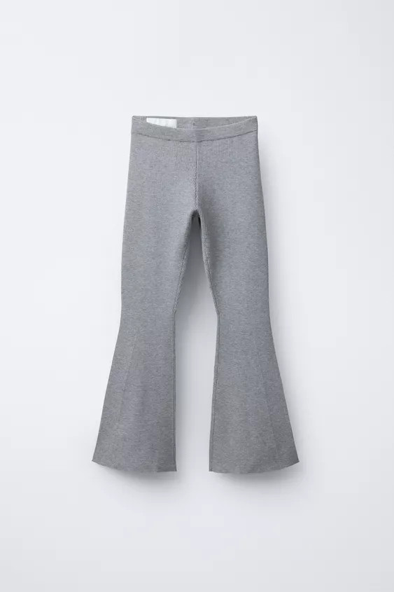FLARE RIB LEGGINGS | Zara US