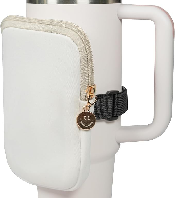 Preppy Stuff Water Bottle Pouch For Yeti Travel Mugs, Stanley Tumblers Quencher Adventure 40oz & ... | Amazon (US)