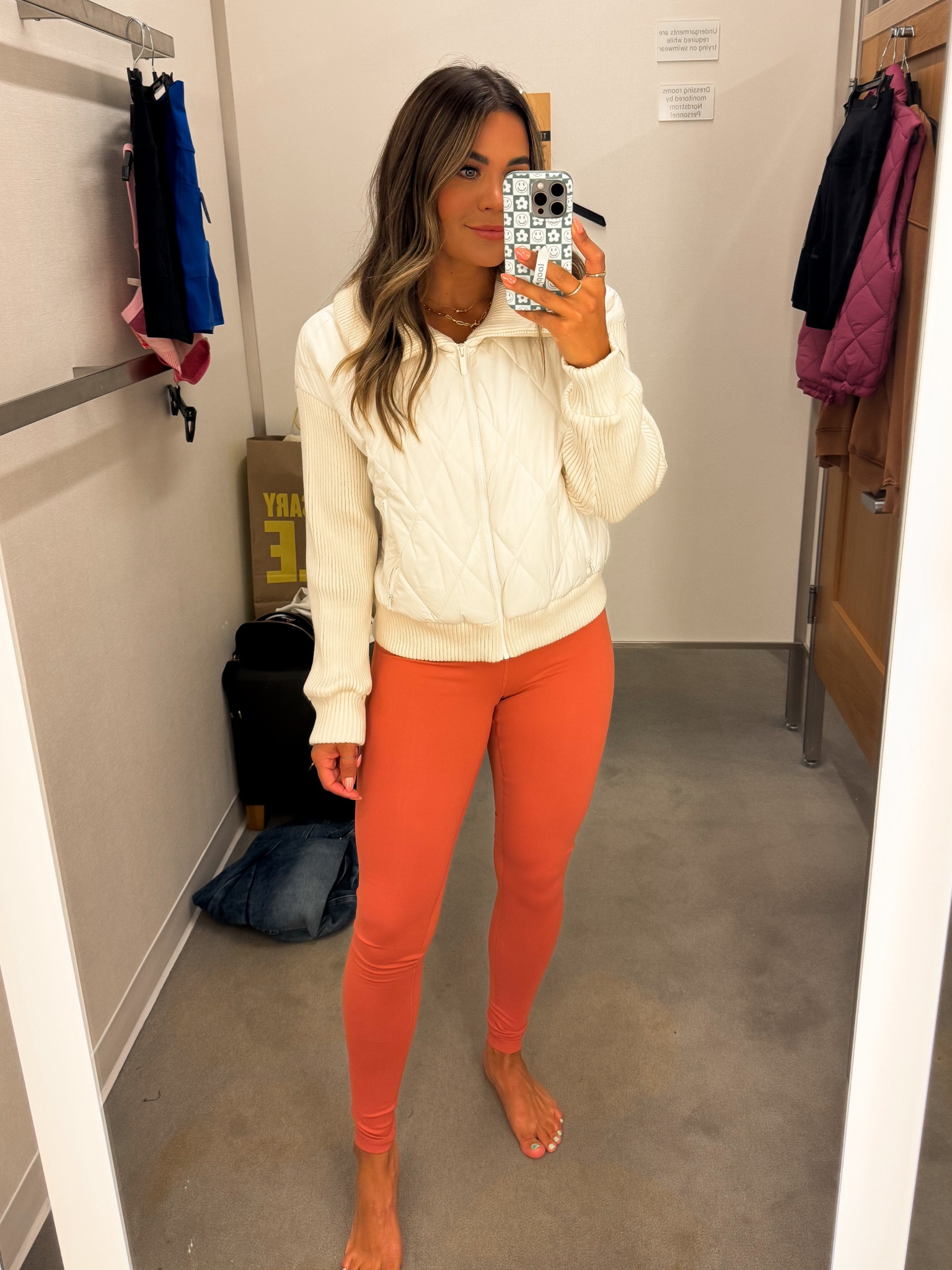 Quilted sweater jacket (small)
Zella leggings (small)
Nordstrom anniversary sale / NSale / athleisure 

#LTKSaleAlert #LTKxNSale #LTKActive