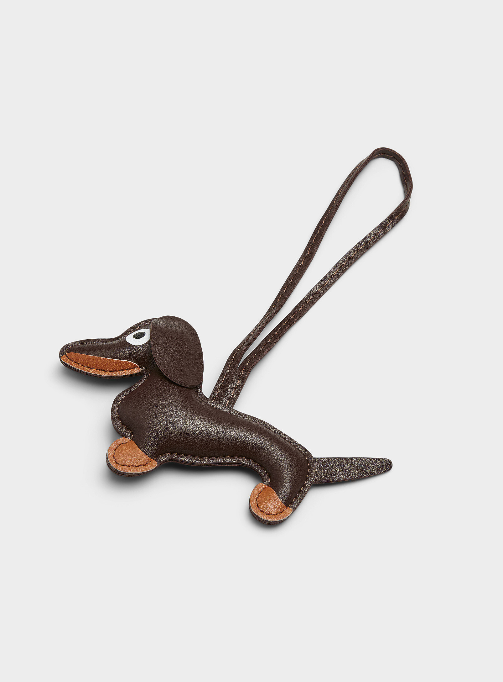Simons - Dachshund bag charm (Women, Brown, ONE SIZE) | Simons