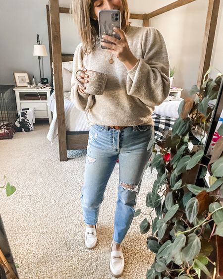 Look at me, pretending to have it all together when I’m actually falling apart inside.
Maybe it’s the loafers? Maybe it’s the caffeine?
I don’t know, but I’m running with it until I fall apart completely.
😂😂😂

(Sweater and loafers are old, but these are two awesome alternatives that would be perfect subs)

#LTKover40 #LTKshoecrush