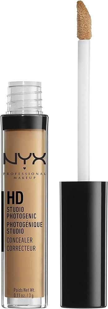 NYX PROFESSIONAL MAKEUP HD Studio Photogenic Concealer Wand, Medium Coverage - Tan | Amazon (US)
