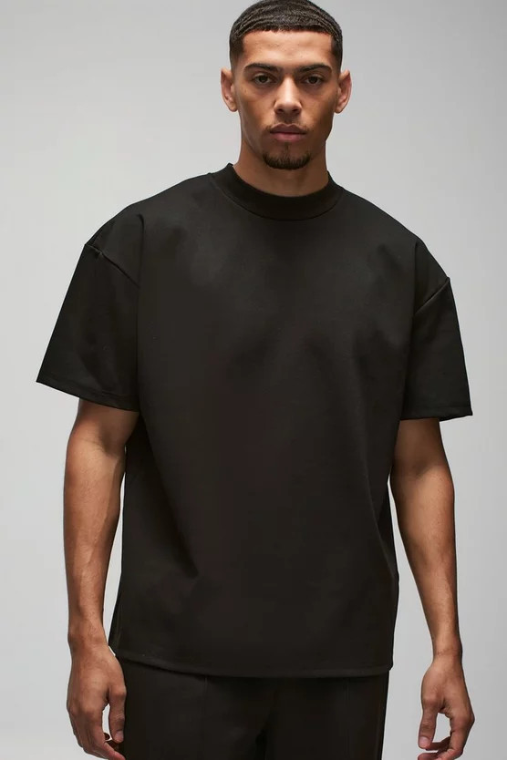 Oversized Premium Super Heavyweight T-shirt | boohooMAN (DE, IE & UK)