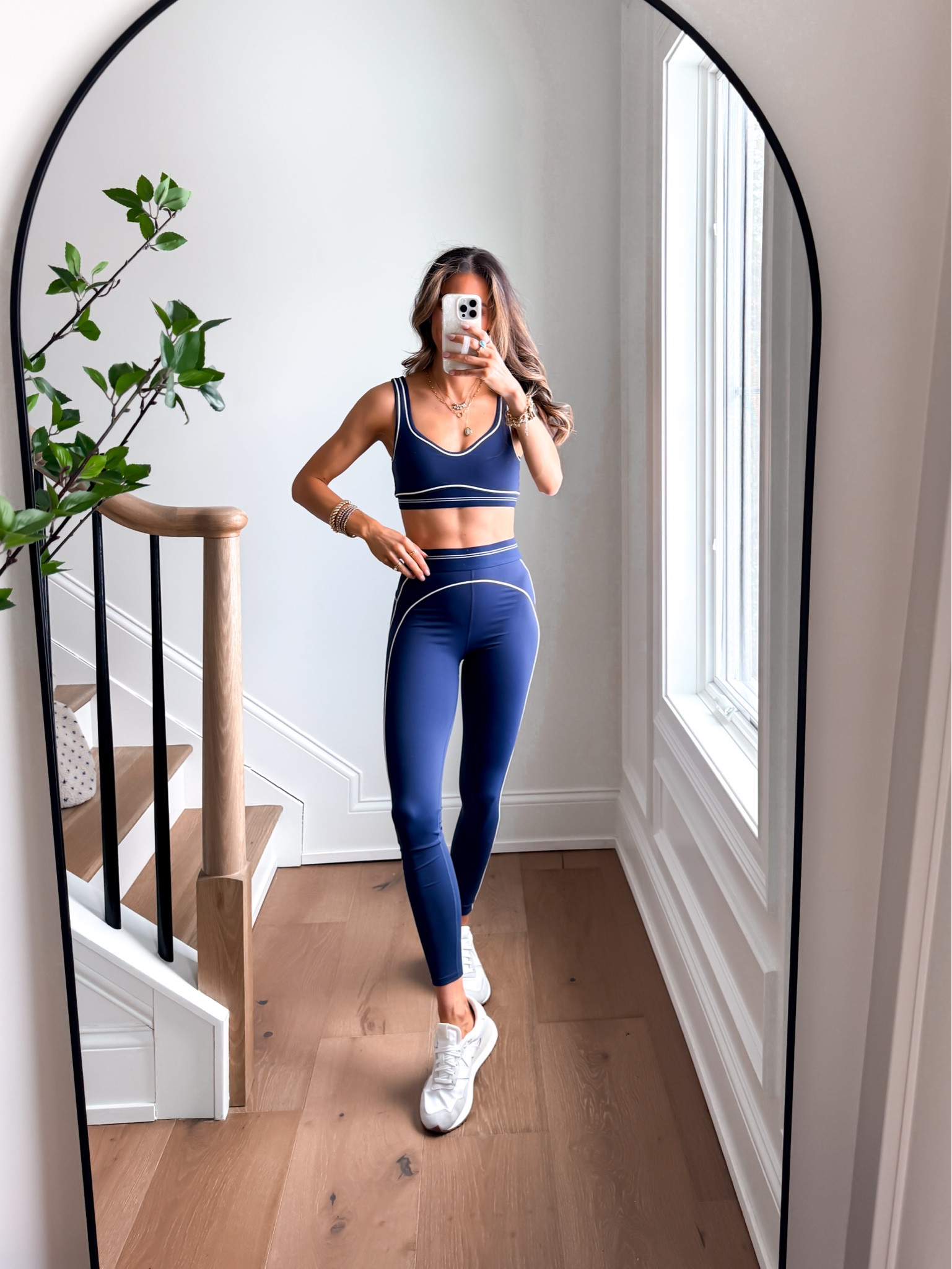 Wearing a small activewear set 

#LTKootd #LTKfitnessgoals #LTKActive