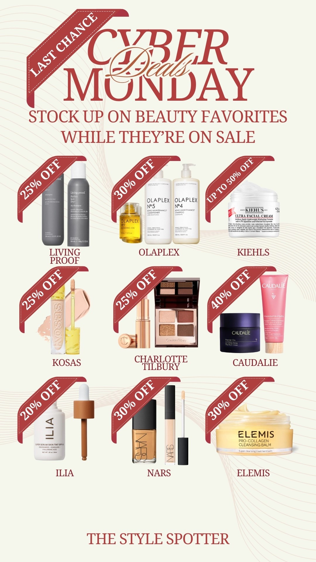 Cyber Monday Deals
Last chance to save up to 50% on beauty favorites!

#LTKHoliday #LTKCyberWeek #LTKGiftGuide