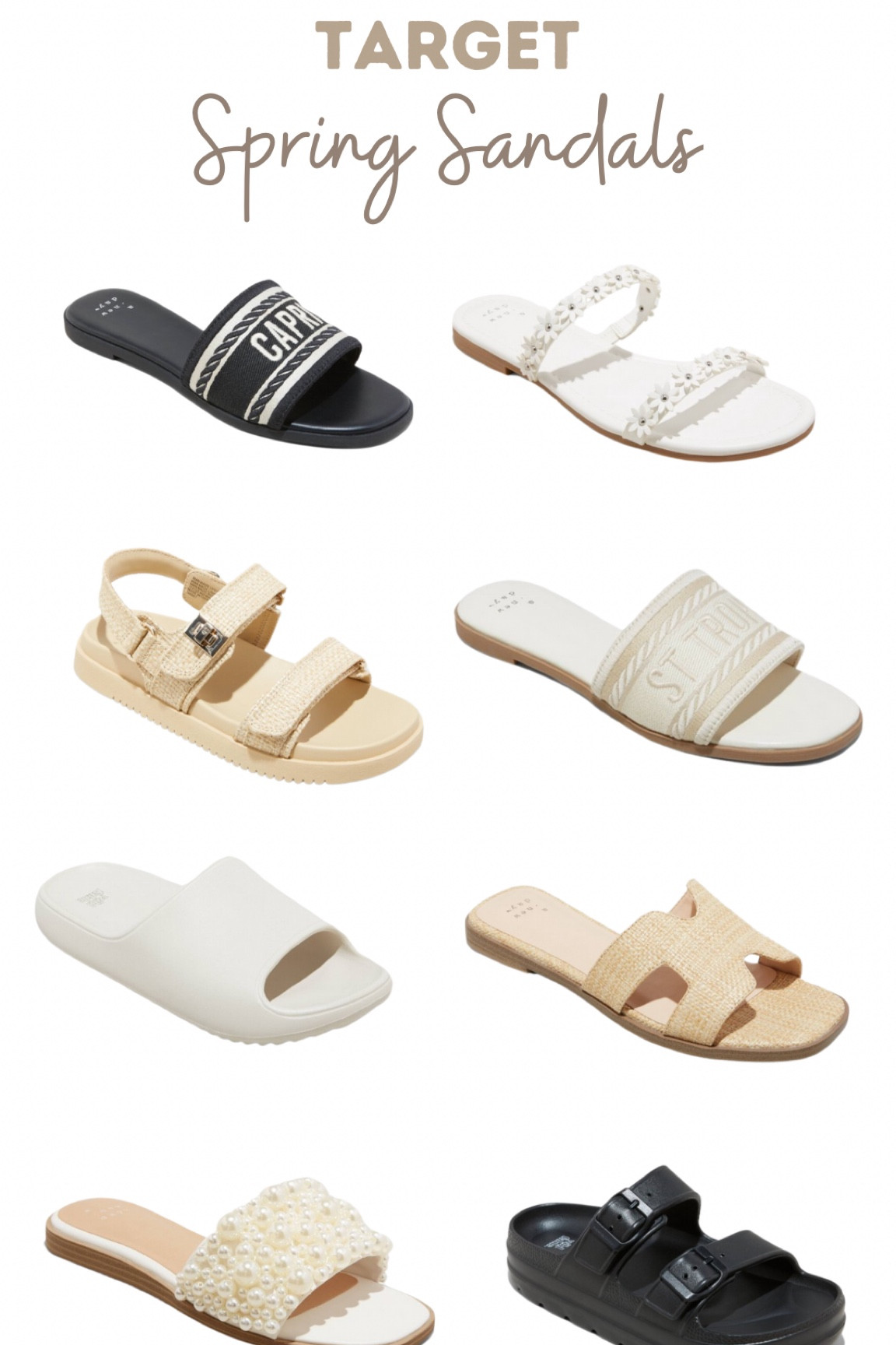 Save 20% on these top sandal picks for Spring. Loving the Robbie Slide for heading to Pilates. Target Circle 

#LTKSeasonal #LTKSpringSale #LTKsalealert