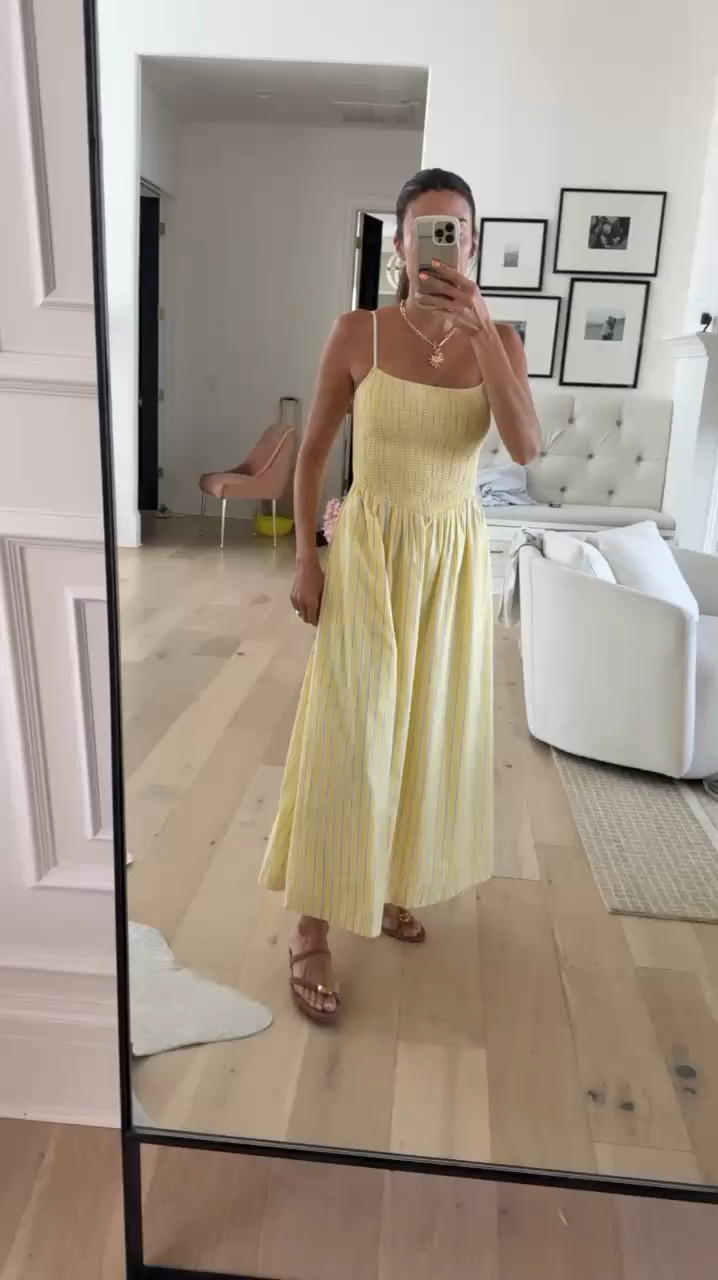 Love this butter yellow dress for summer! On major sale! Get extra 15% off with code: SHORTSAF 🤍

Wedding guest dress, summer dress, Abercrombie dress 

#LTKWedding #LTKSaleAlert #LTKSeasonal