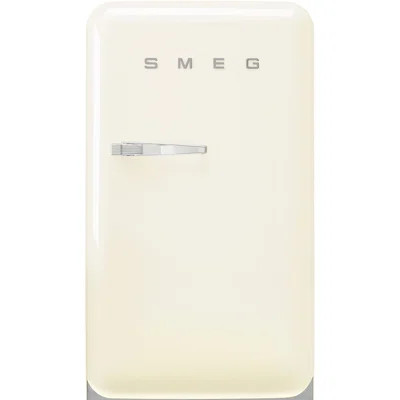 SMEG 21.44" 4.48 Cubic Feet Cu. Ft. Energy Star Black Refrigerator | Wayfair North America