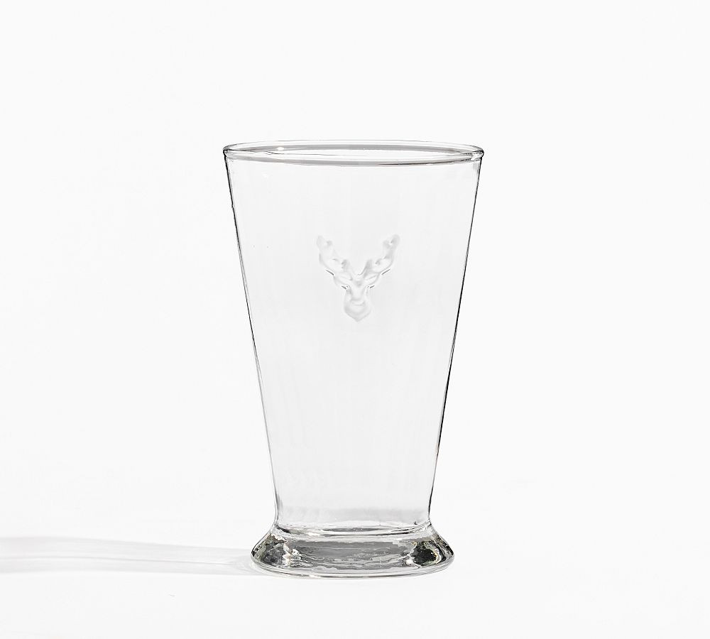 Embossed Stag Cocktail Glasses | Pottery Barn (US)