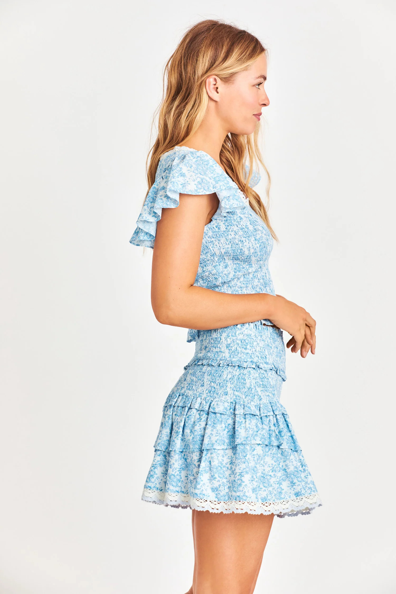 Ohana Mini Skirt | LOVESHACKFANCY