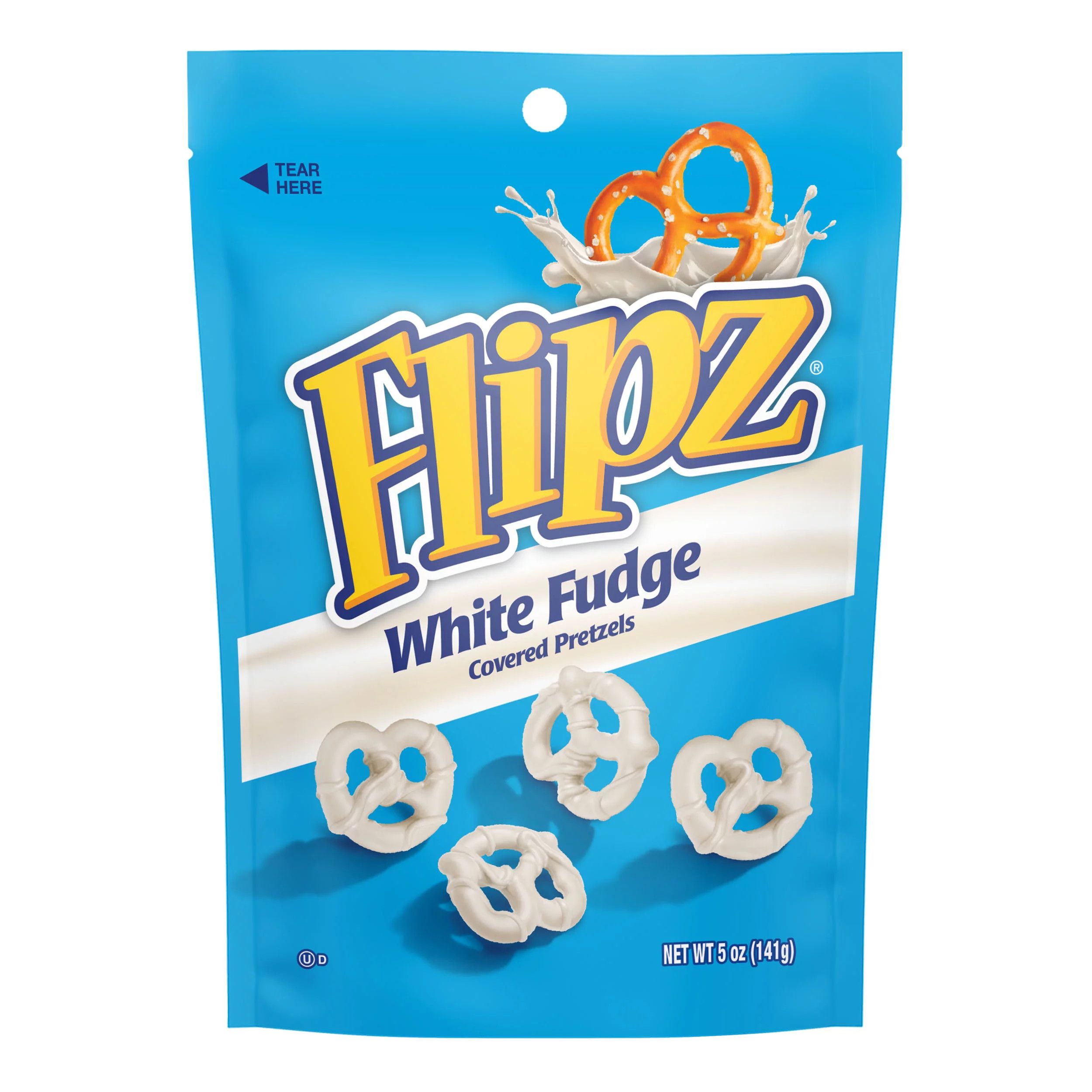 Flipz White Fudge Dipped Pretzels, 5 oz | Walmart (US)