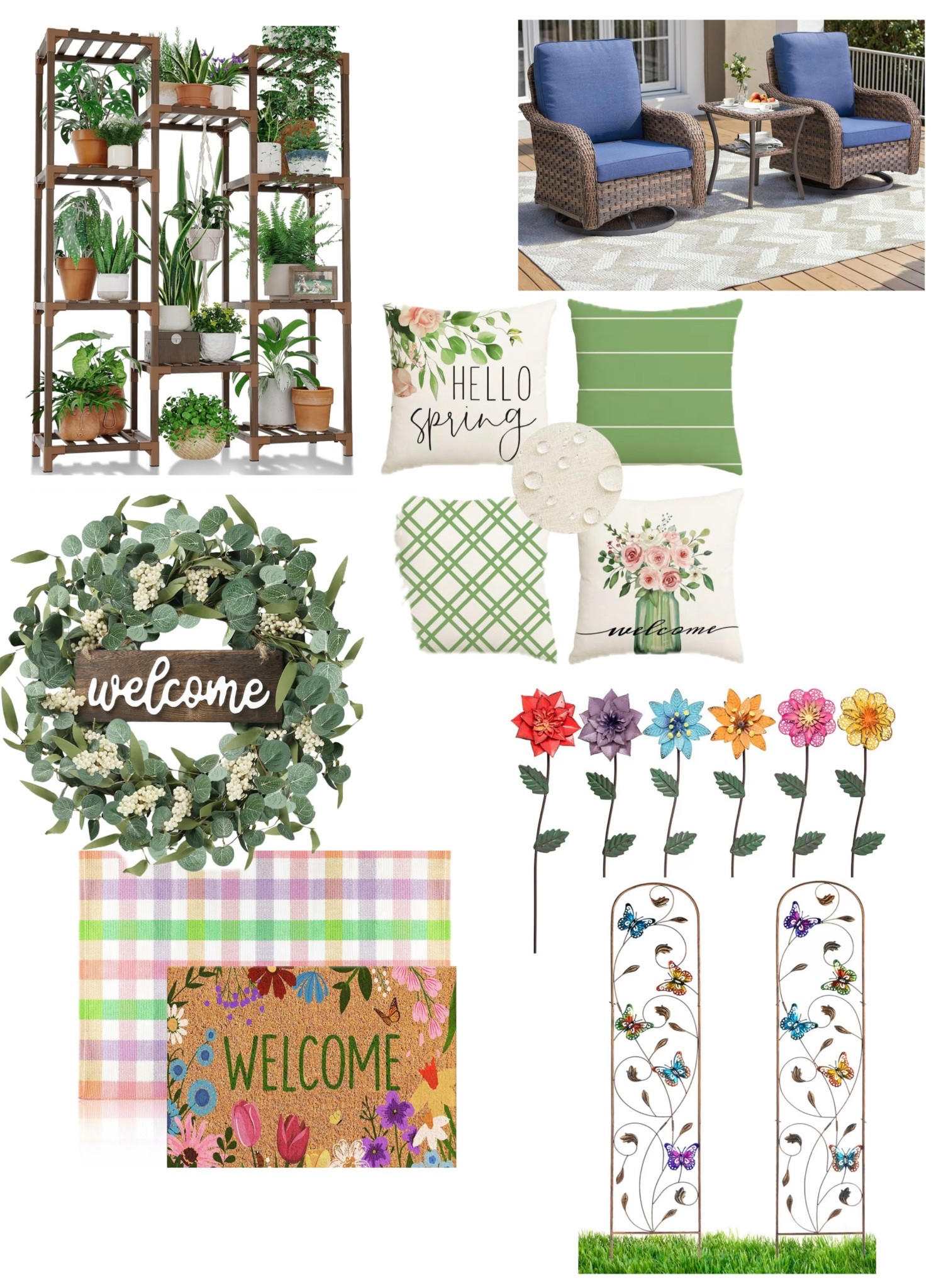 Spring patio essentials all from Amazon 🐣🩵🌸

#LTKSaleAlert #LTKSeasonal #LTKHome