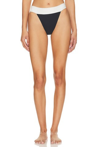 Lovers and Friends Kula Swim Bottom in Black & White from Revolve.com | Revolve Clothing (Global)
