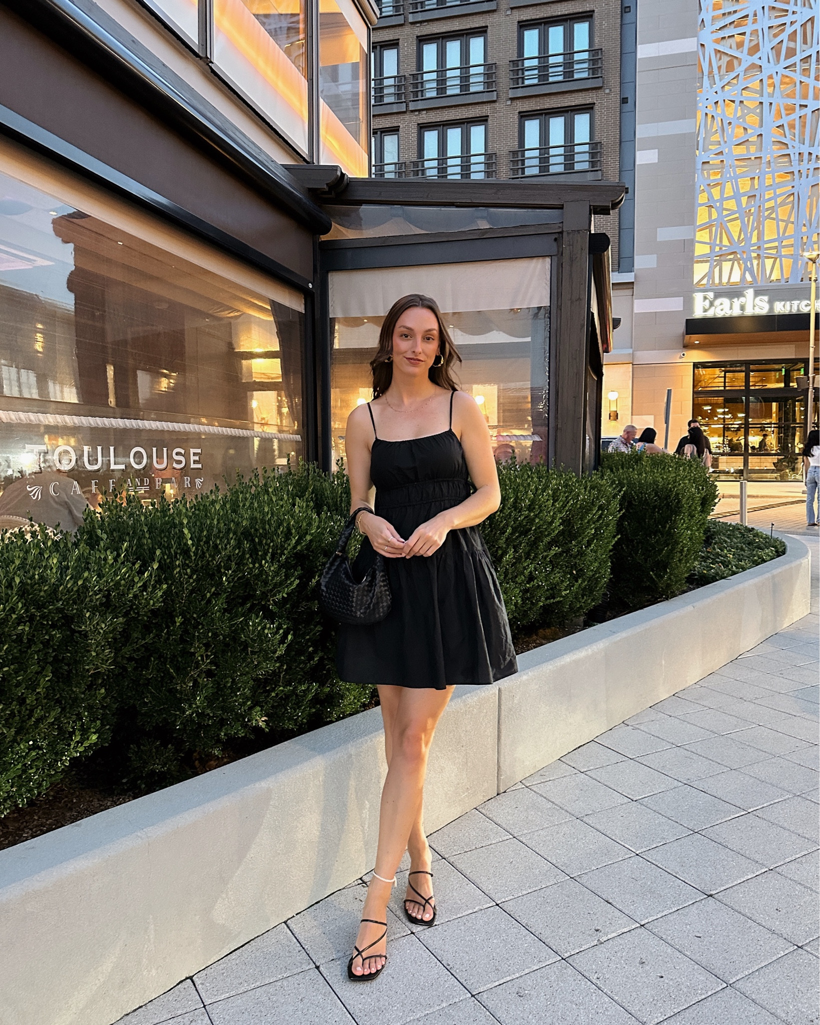 perfect little black dress for summer - a $30 midi i had hemmed to a mini!

#LTKStyleTip #LTKItBag #LTKFindsUnder50